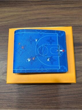 Louis Vuitton Blue Basketball Wallet